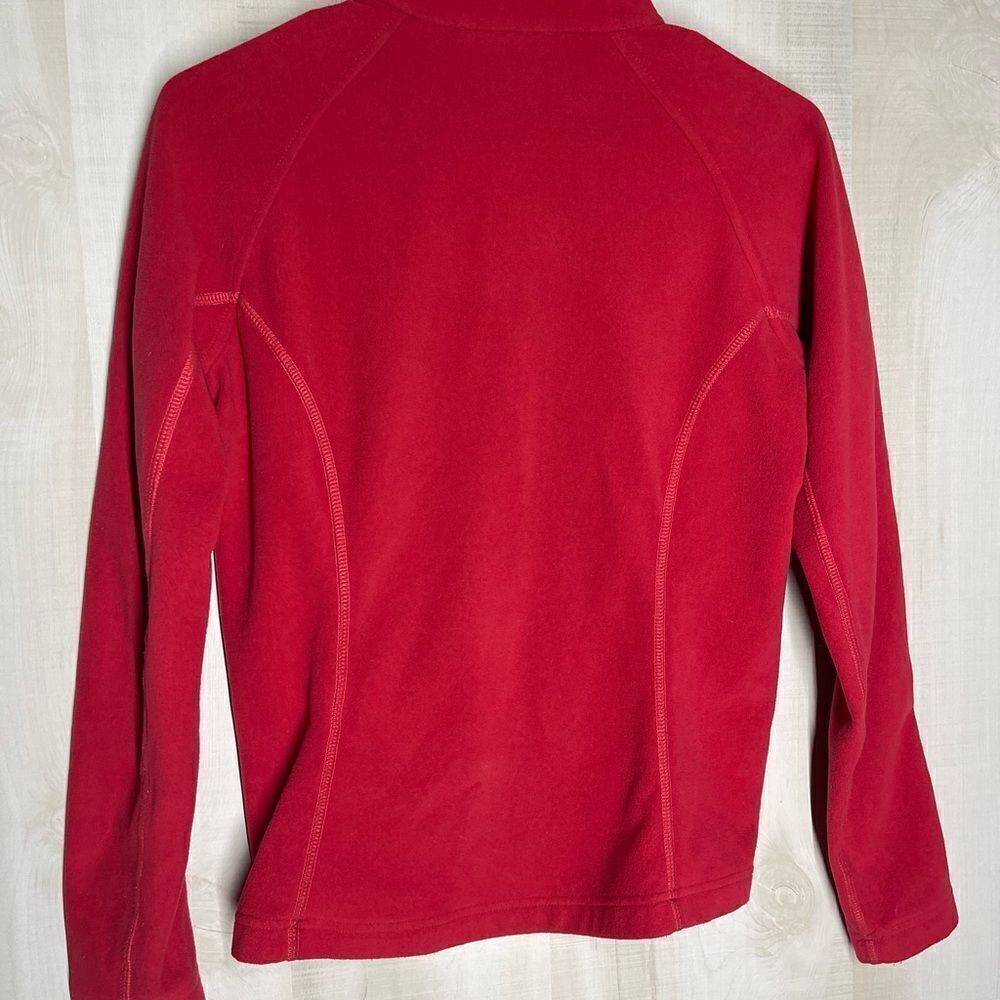 Mountain Hard Wear red fleece pullover, size small - Picture 12 of 12